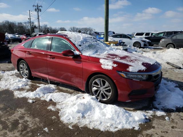 1HGCV1F13JA067600 - 2018 HONDA ACCORD LX RED photo 4