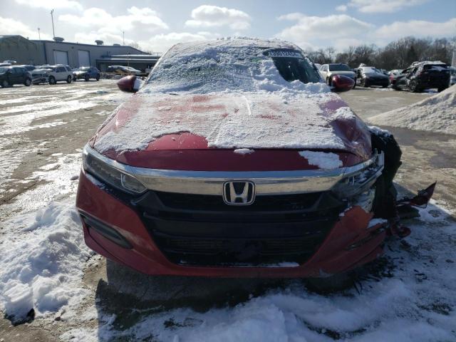 1HGCV1F13JA067600 - 2018 HONDA ACCORD LX RED photo 5