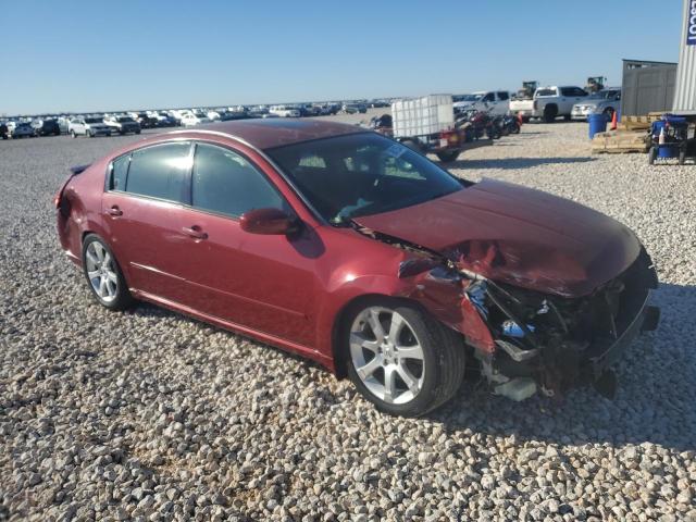 1N4BA41E97C844821 - 2007 NISSAN MAXIMA SE RED photo 4