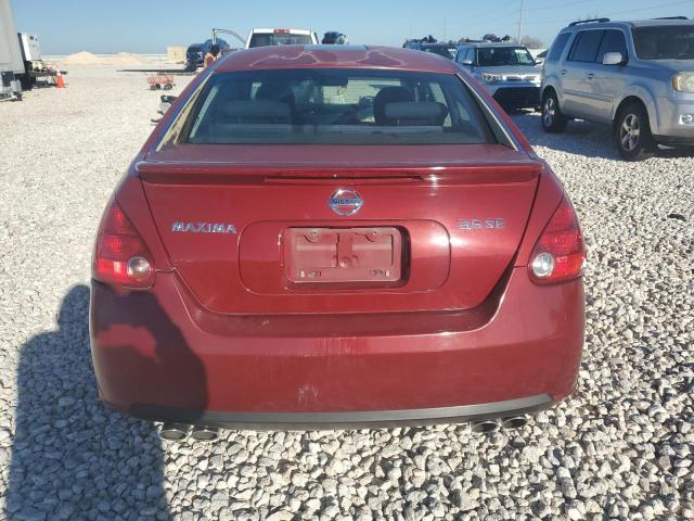 1N4BA41E97C844821 - 2007 NISSAN MAXIMA SE RED photo 6