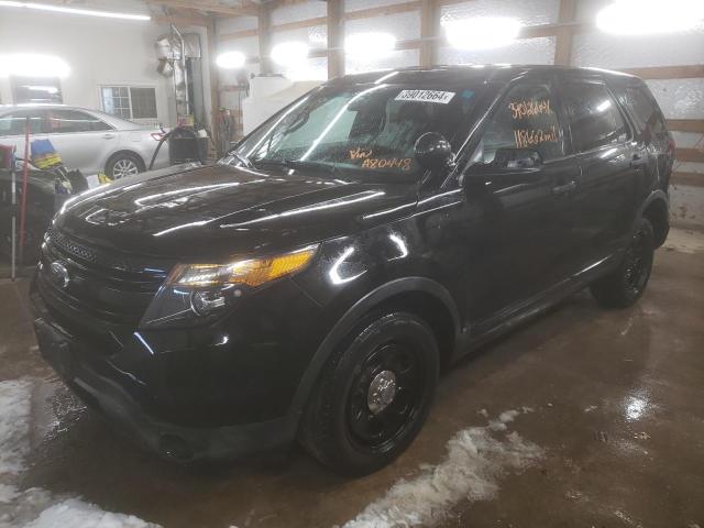 1FM5K8AR7DGA80448 - 2013 FORD EXPLORER POLICE INTERCEPTOR შავი ფოტო 1