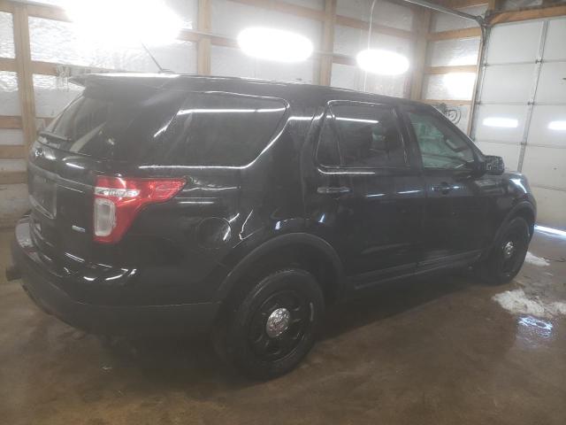 1FM5K8AR7DGA80448 - 2013 FORD EXPLORER POLICE INTERCEPTOR შავი ფოტო 3