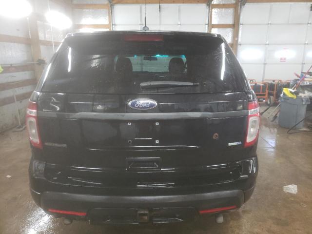 1FM5K8AR7DGA80448 - 2013 FORD EXPLORER POLICE INTERCEPTOR შავი ფოტო 6