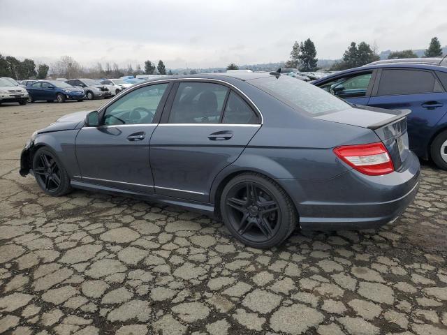 WDDGF54X09R055290 - 2009 MERCEDES-BENZ C 300 GRAY photo 2