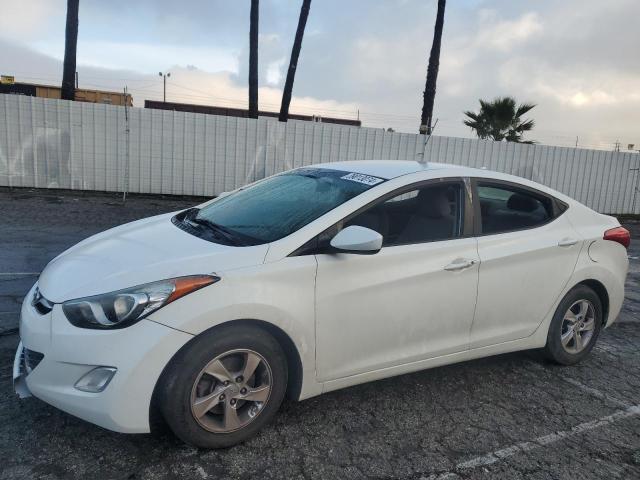 5NPDH4AE5DH452627 - 2013 HYUNDAI ELANTRA GLS WHITE photo 1