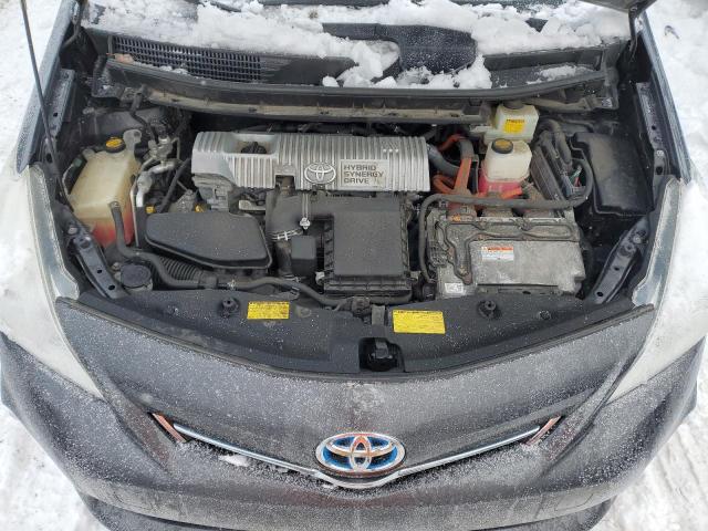 JTDZN3EU9C3153632 - 2012 TOYOTA PRIUS V GRAY photo 11