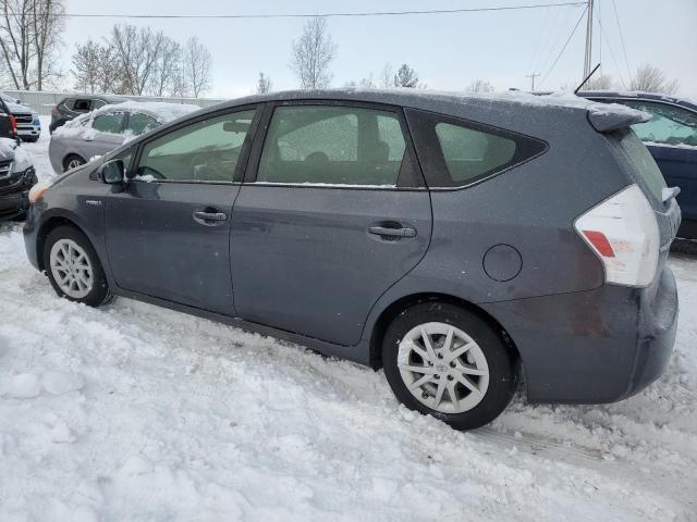 JTDZN3EU9C3153632 - 2012 TOYOTA PRIUS V GRAY photo 2