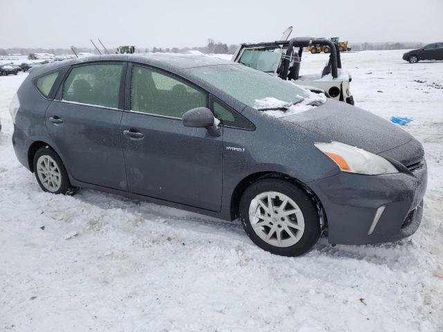 JTDZN3EU9C3153632 - 2012 TOYOTA PRIUS V GRAY photo 4