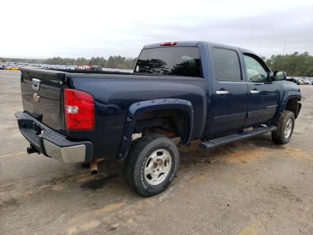 2GCEK13M271526875 - 2007 CHEVROLET SILVERADO K1500 CREW CAB BLUE photo 3