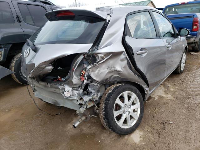 JM1DE1HY7B0128029 - 2011 MAZDA MAZDA2 SILVER photo 3