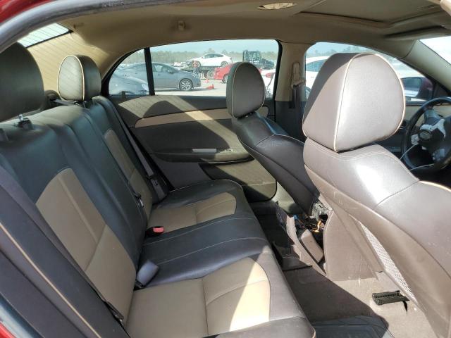 1G1ZE5E70BF160013 - 2011 CHEVROLET MALIBU LTZ ბურგუნდია ფოტო 10