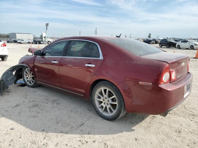 1G1ZE5E70BF160013 - 2011 CHEVROLET MALIBU LTZ ბურგუნდია ფოტო 2