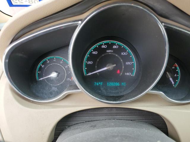 1G1ZE5E70BF160013 - 2011 CHEVROLET MALIBU LTZ ბურგუნდია ფოტო 9