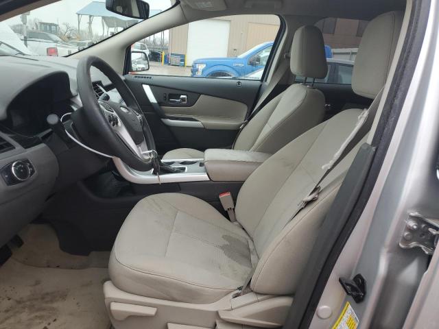 2FMDK3GC6BBB29984 - 2011 FORD EDGE SE SILVER photo 7