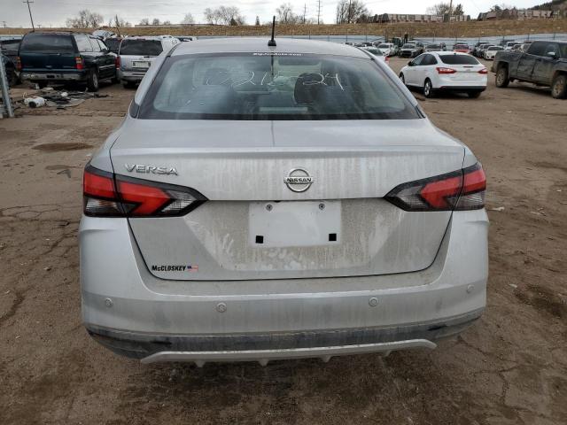 3N1CN8DV8LL848706 - 2020 NISSAN VERSA S SILVER photo 6