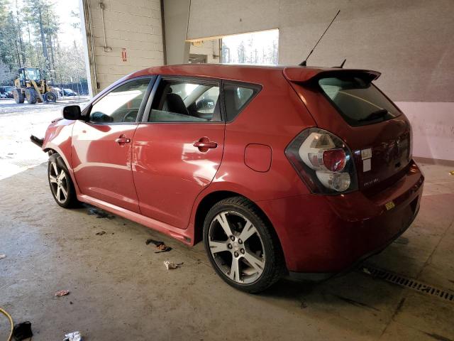 5Y2SR670X9Z424818 - 2009 PONTIAC VIBE GT RED photo 2