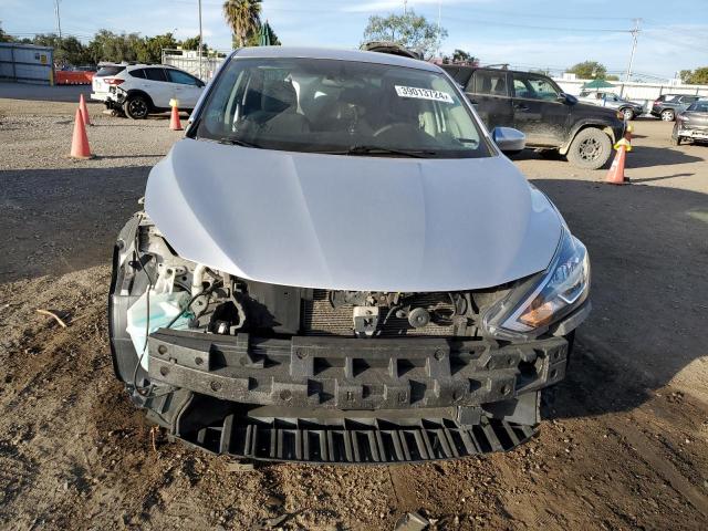 3N1AB7AP0KY343471 - 2019 NISSAN SENTRA S SILVER photo 5