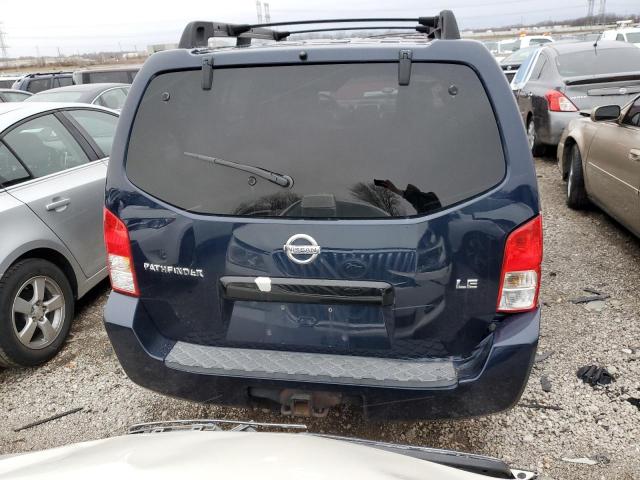 5N1AR18W36C673666 - 2006 NISSAN PATHFINDER LE ლურჯი ფოტო 6