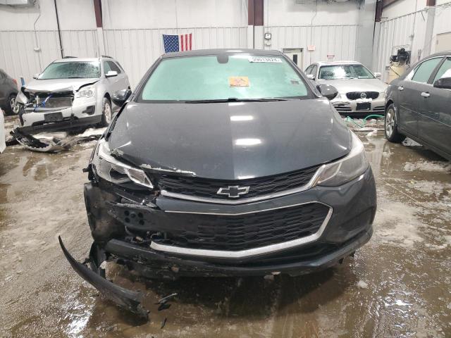 3G1BE6SM1JS590662 - 2018 CHEVROLET CRUZE LT GRAY photo 5