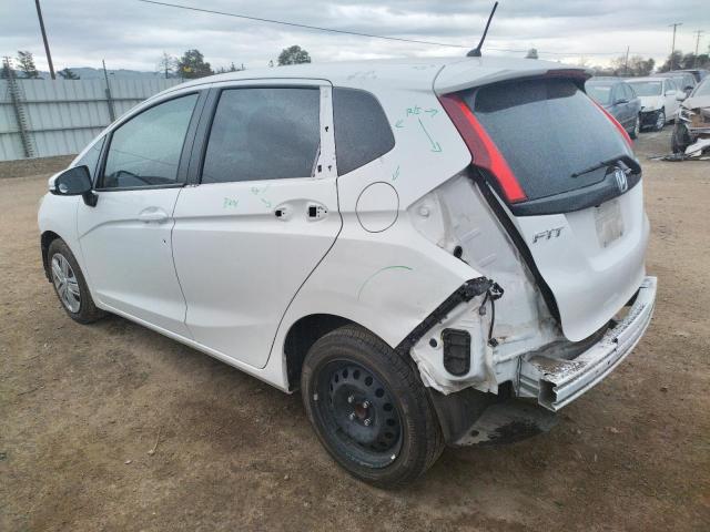 3HGGK5H46LM709984 - 2020 HONDA FIT LX WHITE photo 2