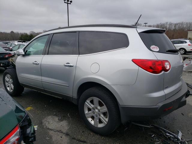 1GNKVGED0CJ147228 - 2012 CHEVROLET TRAVERSE LT SILVER photo 2