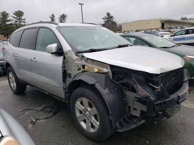 1GNKVGED0CJ147228 - 2012 CHEVROLET TRAVERSE LT SILVER photo 4