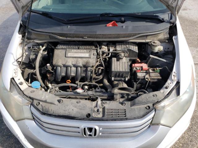 JHMZE2H75AS040228 - 2010 HONDA INSIGHT EX WHITE photo 11