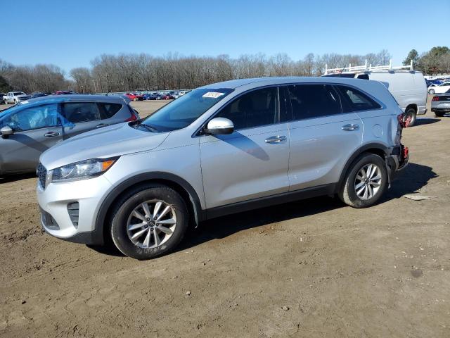 5XYPG4A38KG592206 - 2019 KIA SORENTO L GRAY photo 1