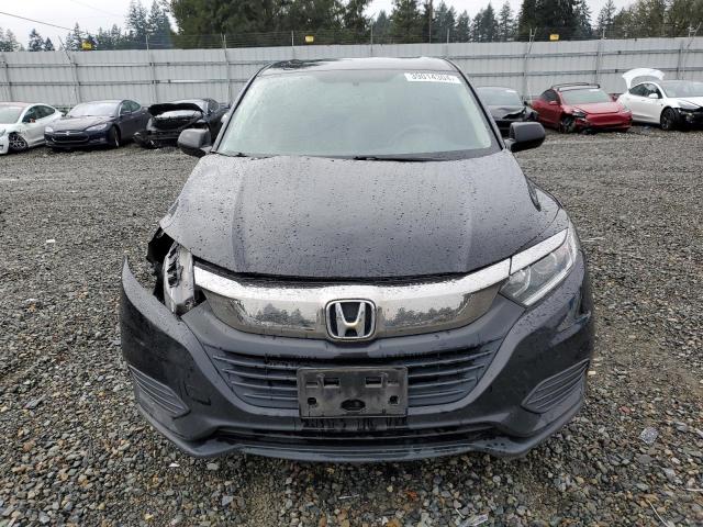 3CZRU6H36KG701986 - 2019 HONDA HR-V LX BLACK photo 5