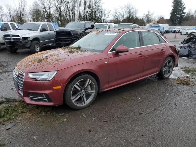 WAUENAF40JA181777 - 2018 AUDI A4 PREMIUM PLUS RED photo 1