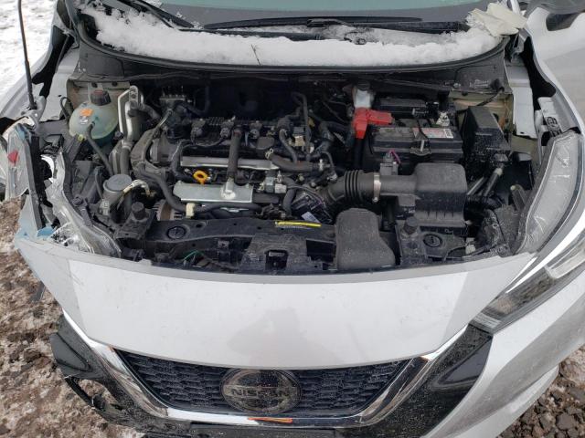 3N1CN8DV5ML858952 - 2021 NISSAN VERSA S SILVER photo 11