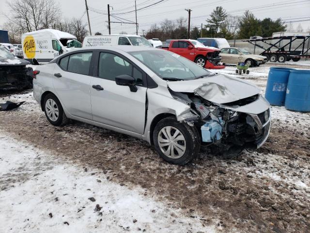 3N1CN8DV5ML858952 - 2021 NISSAN VERSA S SILVER photo 4