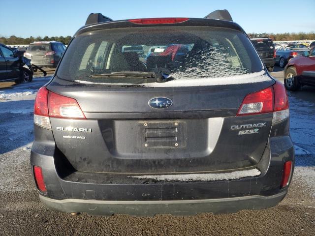 4S4BRBAC8B1327953 - 2011 SUBARU OUTBACK 2.5I BLUE photo 6