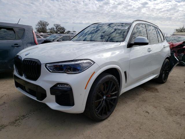 5UXCR6C08M9H38651 - 2021 BMW X5 XDRIVE40I WHITE photo 1