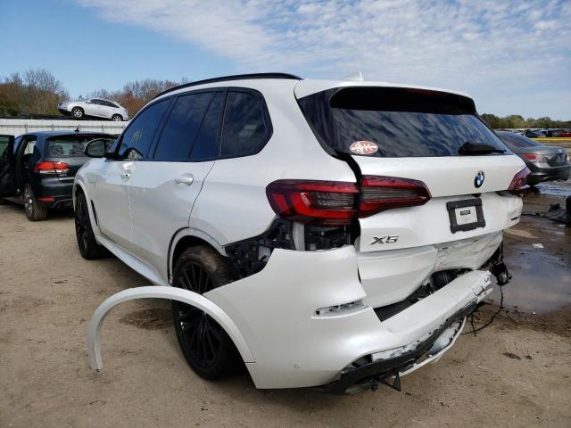 5UXCR6C08M9H38651 - 2021 BMW X5 XDRIVE40I WHITE photo 2