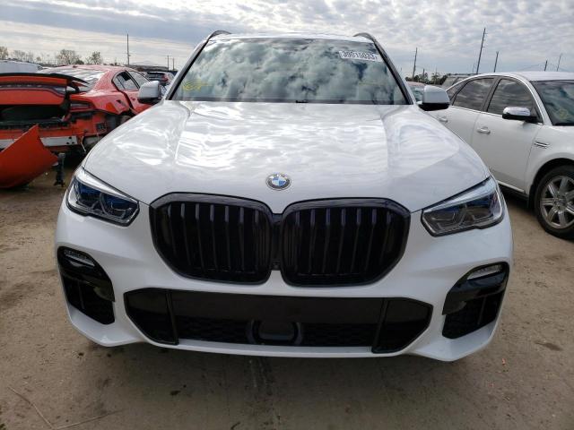 5UXCR6C08M9H38651 - 2021 BMW X5 XDRIVE40I WHITE photo 5