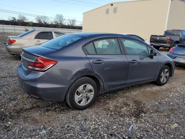 19XFB2F5XFE057213 - 2015 HONDA CIVIC LX GRAY photo 3