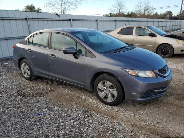 19XFB2F5XFE057213 - 2015 HONDA CIVIC LX GRAY photo 4