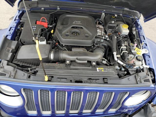 1C4HJXEN0KW624507 - 2019 JEEP WRANGLER U SAHARA BLUE photo 12