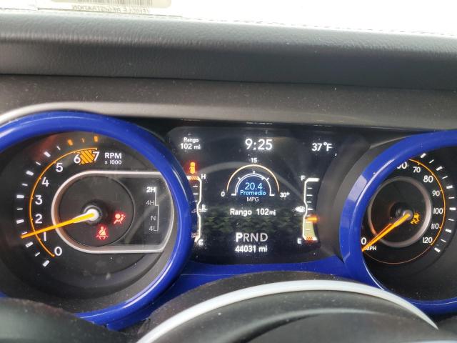 1C4HJXEN0KW624507 - 2019 JEEP WRANGLER U SAHARA BLUE photo 9