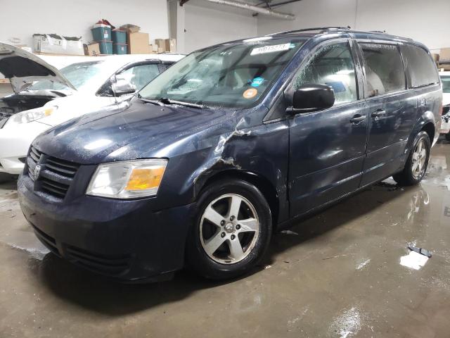 1D8HN44H48B145233 - 2008 DODGE GRAND CARA SE BLUE photo 1