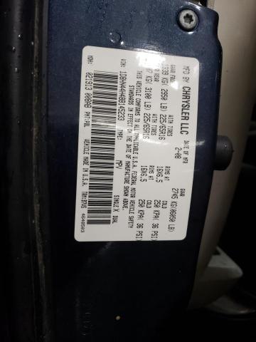 1D8HN44H48B145233 - 2008 DODGE GRAND CARA SE BLUE photo 13