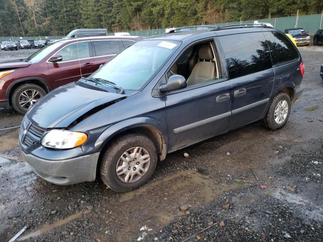 1D4GP25R37B238584 - 2007 DODGE CARAVAN SE BLUE photo 1