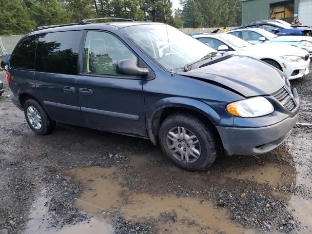 1D4GP25R37B238584 - 2007 DODGE CARAVAN SE BLUE photo 4