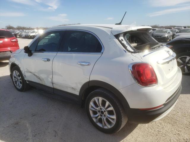 ZFBCFXDT9GP348022 - 2016 FIAT 500X LOUNGE WHITE photo 2