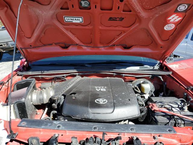 5TEUU42N35Z050713 - 2005 TOYOTA TACOMA ACCESS CAB წითელი ფოტო 12