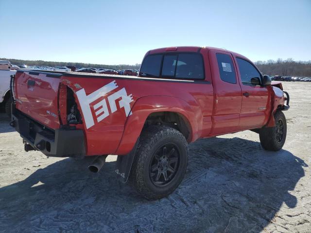 5TEUU42N35Z050713 - 2005 TOYOTA TACOMA ACCESS CAB წითელი ფოტო 3