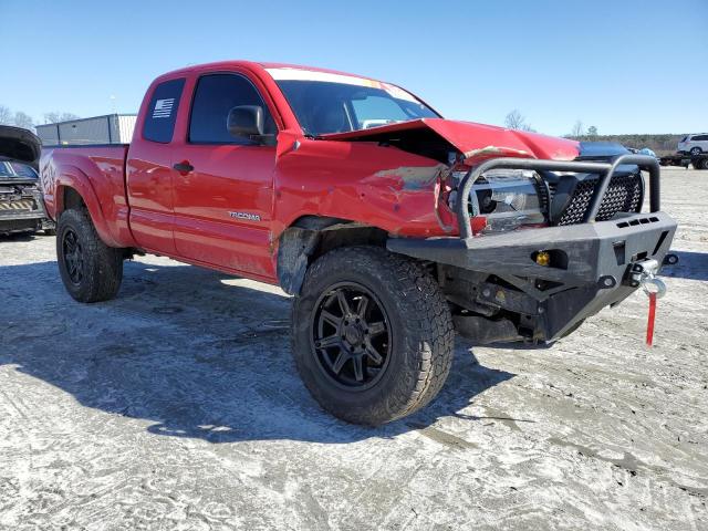 5TEUU42N35Z050713 - 2005 TOYOTA TACOMA ACCESS CAB RED photo 4