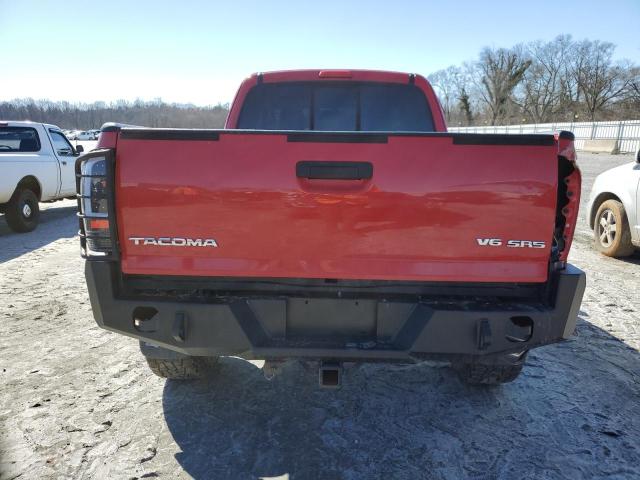 5TEUU42N35Z050713 - 2005 TOYOTA TACOMA ACCESS CAB წითელი ფოტო 6