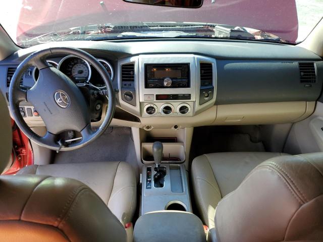 5TEUU42N35Z050713 - 2005 TOYOTA TACOMA ACCESS CAB წითელი ფოტო 8